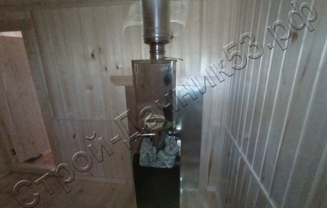 4 Брусовая баня Б-28, 8х3м, 24 М², Московская область, Павлово-Посадский городской округ, г. Электрогорск, СНТ «Орион» (7)